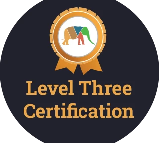 BMA Stage 3 Greek Certification badge